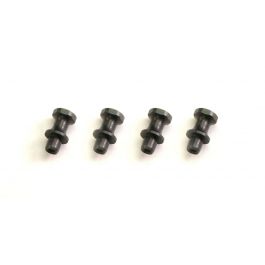 リオページ Steel Shock Bush(For Big Shock/4Pcs) IF346-04 - KYOSHO RC