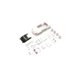 NISSAN GT-R GT500 2008 White Body set w/wheels MZN219 - KYOSHO RC