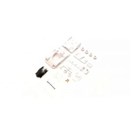 KONAMI MMS TYPE SWAN KYKNOS カラーレジンキット Porsche 962 C Coupe LH White Body set (w/rims) MZN233 - KYOSHO RC