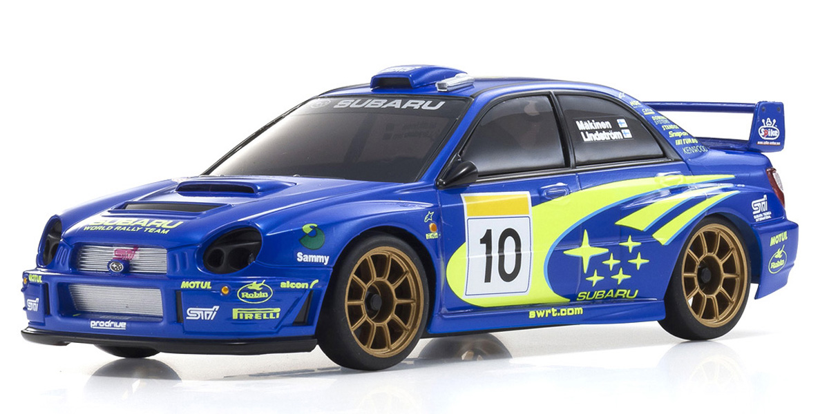 京商 ミニッツ AWD スバル インプレッサ WRC2002-